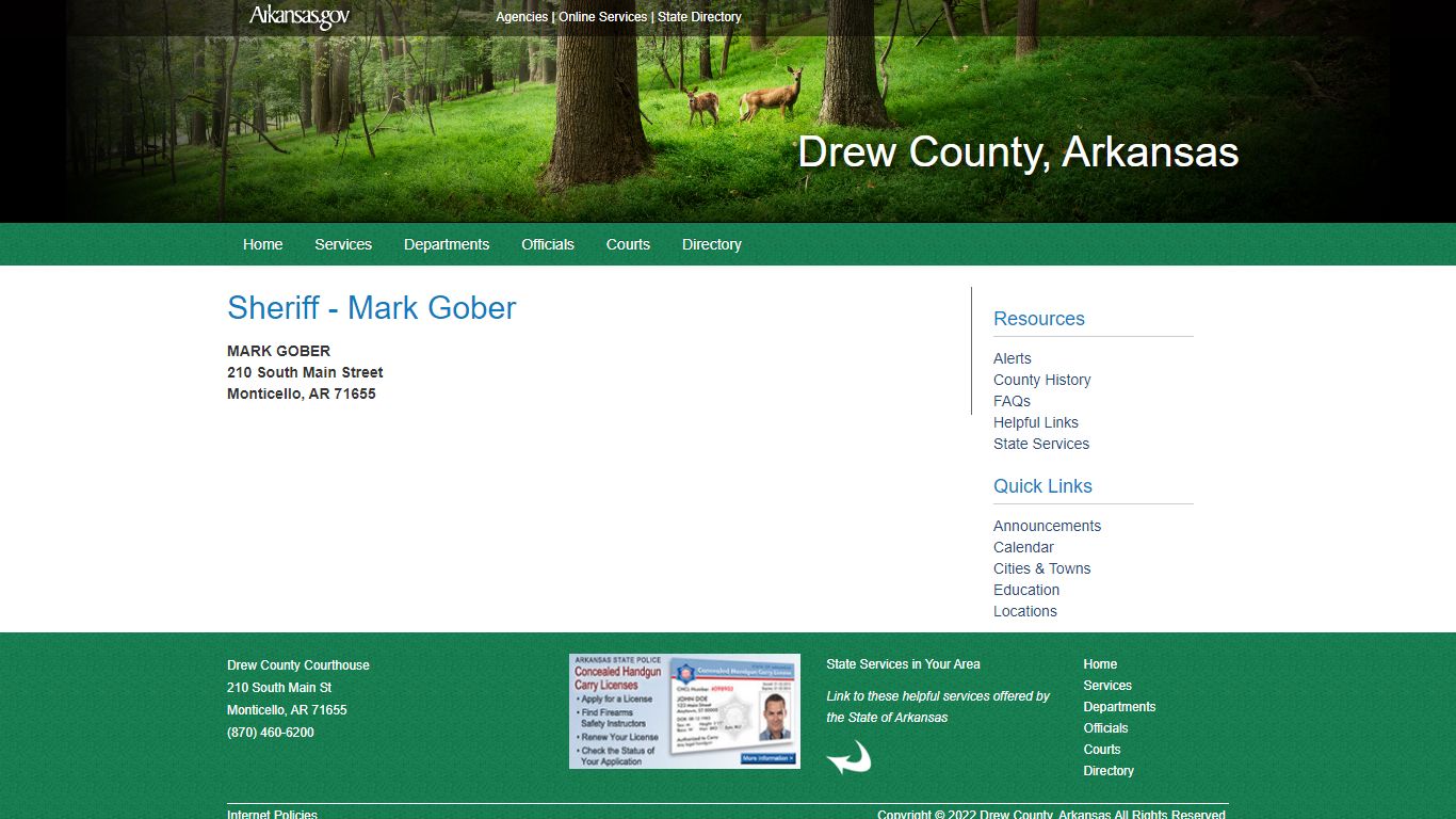 Drew County, Arkansas